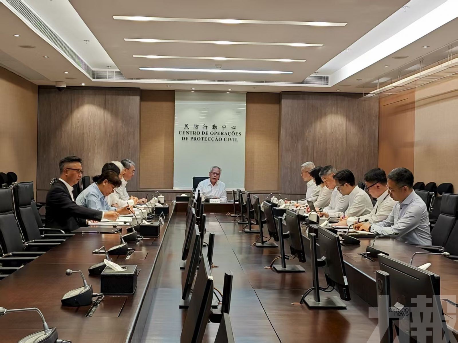 岑：有信心能夠應付超強颱風